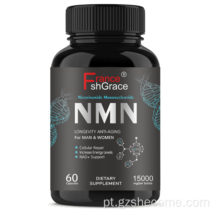 NMN Personalize cápsulas NMN de NMN de marca própria